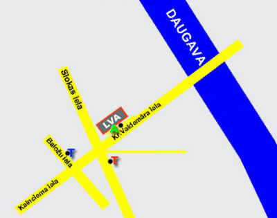 Lasītava Bezdelīgu ielā 1a, Rīgā, karte