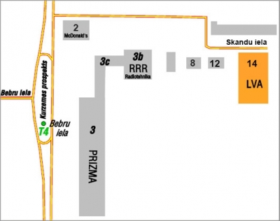 Lasītava Skandu ielā 14 (bij. Kurzemes prospektā 5), Rīgā